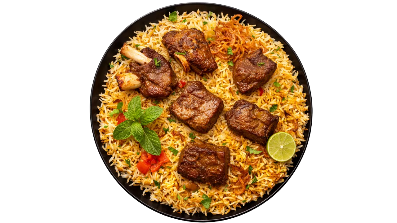Beef Tikka Biryani