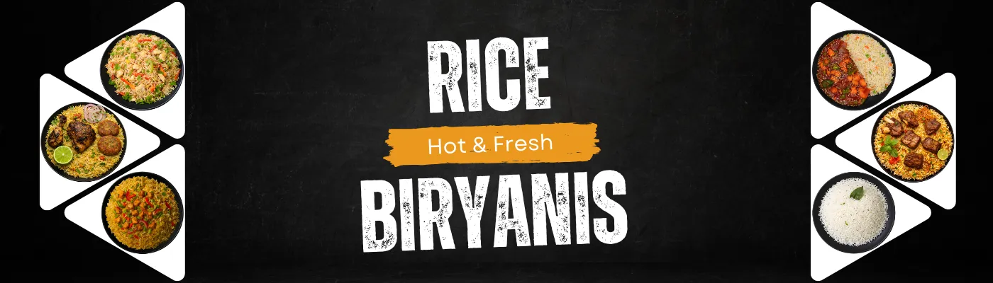 Rice Biryanis