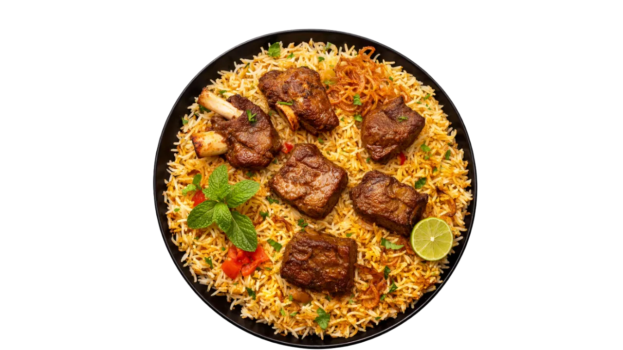 Beef Tikka Biryani Special