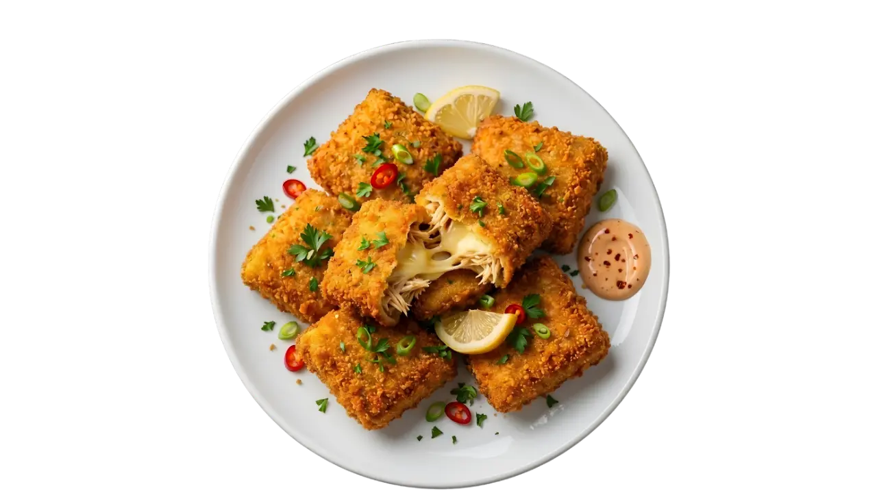 Chicken Cheese Box Patties