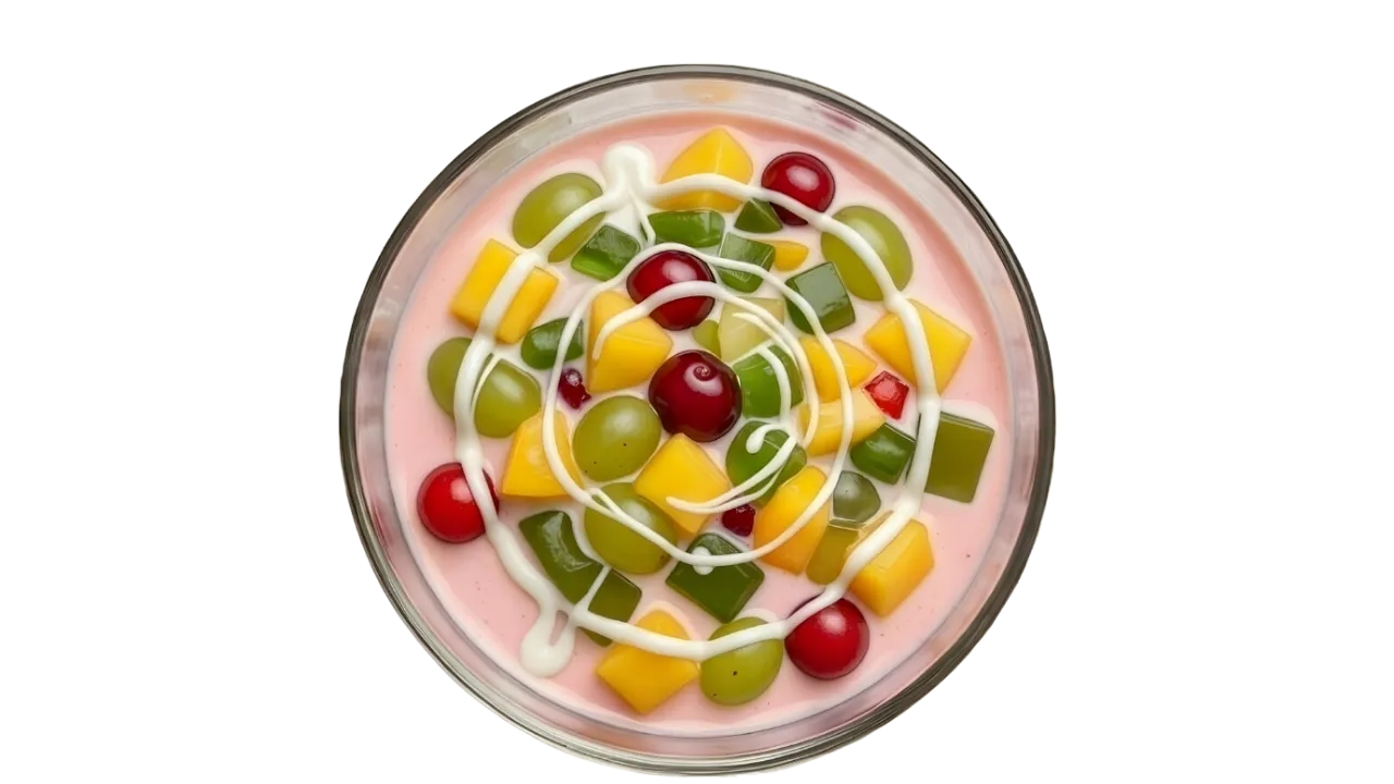 Strawberry Cocktail Custard